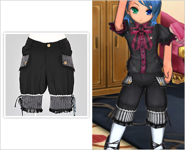 FRILL Soft Knee-length Pants